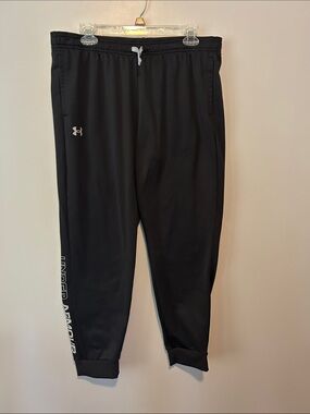 Youth Under Armour Black Jogger Sweatpants